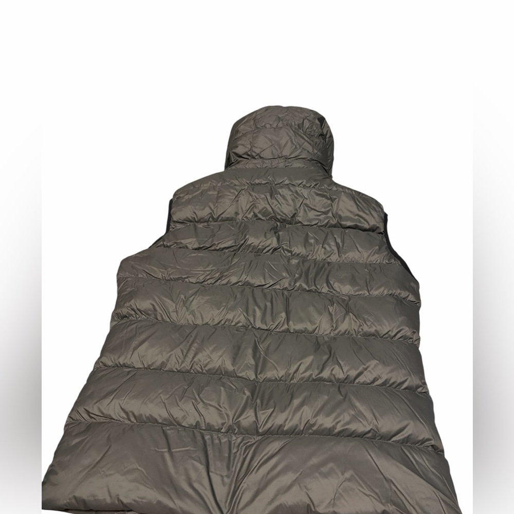 The North Face Gray Gore DryLoft Goose Down Hooded Men’s Puffer Vest Size M - Picture 2 of 5
